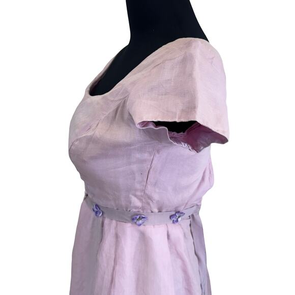 1950s Lavender Party Dress – Miss Betsy for Trask’s of Erie – Junior Size 5 - Picture 13 of 16